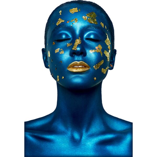 Blue and Gold Lady Thumbnail